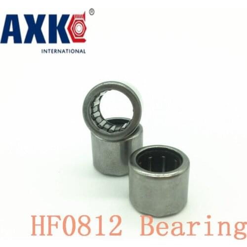 2019 Sale Thrust Bearing Rodamientos Rolamentos Axk Hf0812 Bearing 8*12*12 Mm ( 4 Pcs ) Drawn Cup Needle Roller Clutch Hf081212