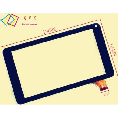 10pcS 7inch 186X104 MM HY tpc-51055 V3.0 TPC 51055 capacitor touch screen capacitance glass for RK3168 Due Core Cortex-A9 Tablet