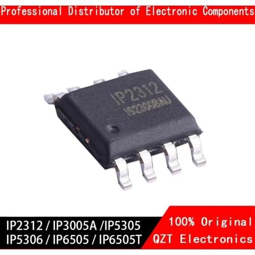 2pcs-5pcs/lot IP2312 IP3005A IP5305 IP5306 IP6505 IP6505T SOP8