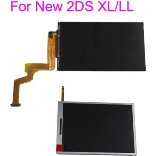 10pcs Original Down & Upper Top LCD Screen Display Replacement for New 2DS XL LL Game Console