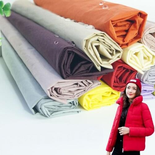100cm*148cm Wrinkled Nylon Taffeta Fabric Down-Proof