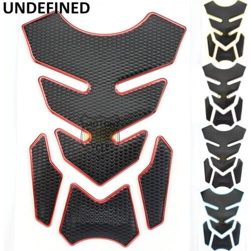 3D Motorcycle Gas Fuel Tank Pad Sticker Decals Protector For Honda Kawasaki Suzuki YFZ Bandit 600 650Racing Universal