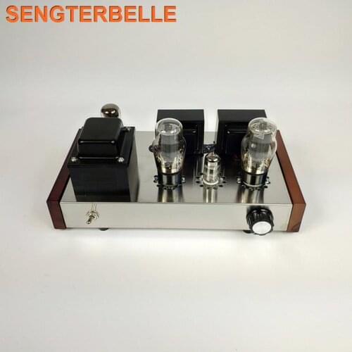 6N1+6P3P Single-ended Class A Vacuum Tube Amplifier HiFi Tube Amplifier Audio 7W+7W Finished & Kits