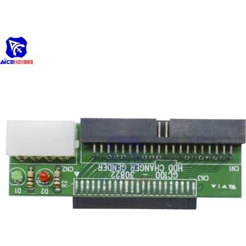 Diymore 40Pin 2.5 to 3.5" PATA/IDE to Serial SATA ATA Card Adapter Converter for HDD DVD