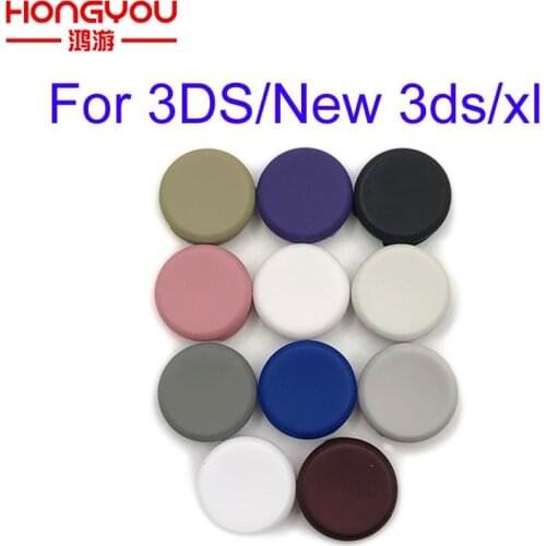100Pcs Colorfull Analogue Joystick Cap Replacement for Nintendo for 3DS 3DS LL 3DS XL New 3DS LL XL Game Console Repair