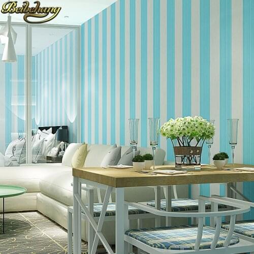 Beibehang Modern vertical stripes papel de parede 3d flooring Wall Paper Home Decor TV Background Wall Wallpaper for Living Room