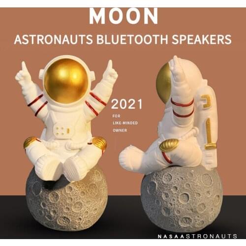 Astronaut Wireless Bluetooth 5.0 Speakers For Birthday Gift New Creative Decoration Loudspeaker For TF FM Android Ios Kids Gifts