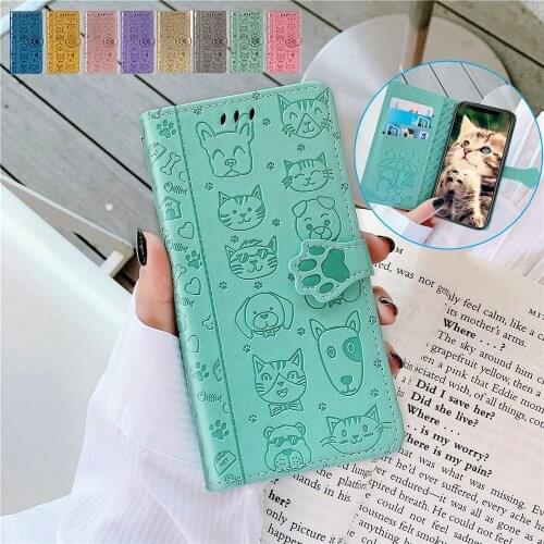 Cute Leather Case for Samsung Galaxy A31 A21s A51 A71 5G A01 M11 A41 A21 A50 A20s A70 A10 A30 A40 Card Solt Wallet Flip Cover
