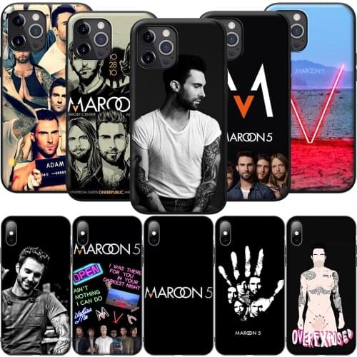 GX132 Maroon 5 Adam Levine Silicone Soft Case for iPhone 12 Mini 11 Pro XS Max XR X 8 7 6 6S Plus 5 5S SE 2020