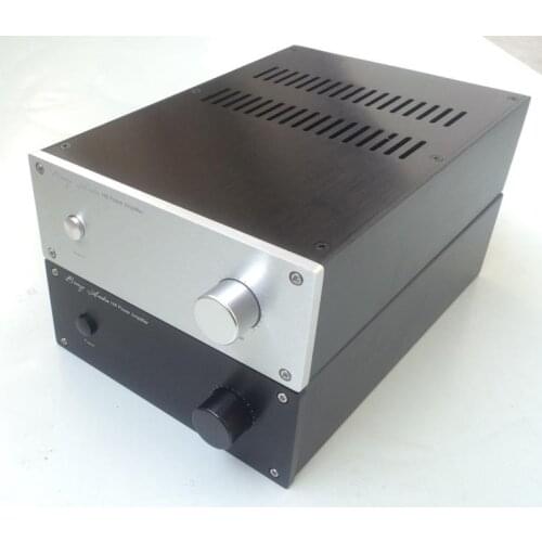 JC2208A DIY all-aluminum power amplifier chassis preamplifier/headphone amplifier box shell CASE