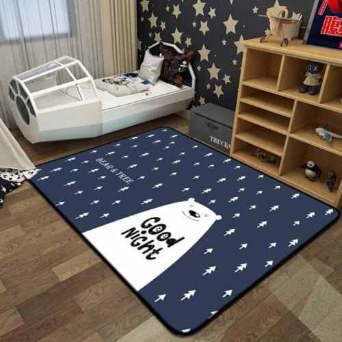 Nordic style carpet ins Bedroom cloakroom Floor Mat sofa coffee table living room bedside Rugs Simple modern large area carpets