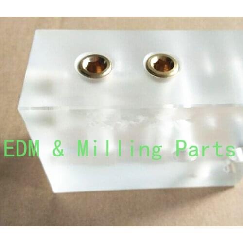 CNC EDM Wire Cut Machine Take-up Outlet Device Absorbent Block 92X40X65mm For Sodick Machine Service