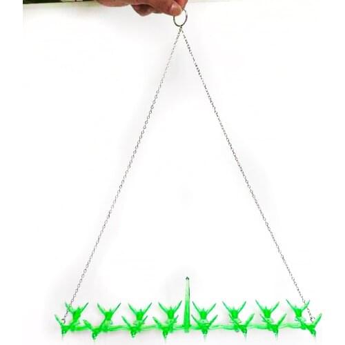 Outside ing Bird Feeder Plastic for Garden Bakyard Decoration Green