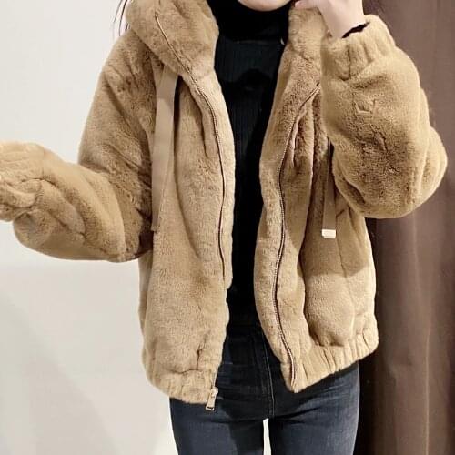 Warm Jacket For Women Fur Coats For Women Winterwear Solid Womens Winter Jacket 2021 Fashion Faux Fur Coat Mink Fur Teddy Coat
