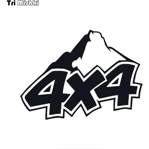 Tri mishki HZX1330 4X4 off road car sticker Vinyl Decals Waterproof sticker on Car Body Rear Window