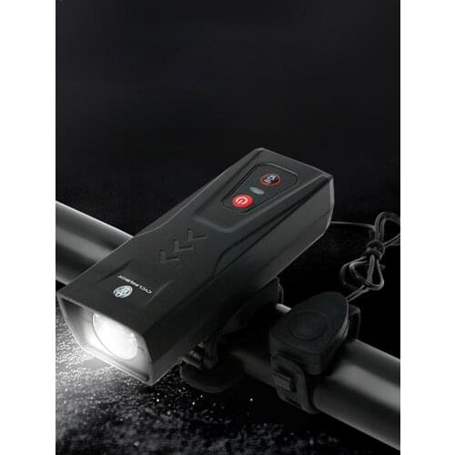 Bike Light Rainproof USB Rechargeable LED MTB Front Lamp Headlight ABS Ultralight Flashlight Bicycle Light