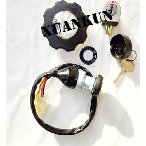XUANKUN Four Wheel Car Parts Z6 625-3 625-6 Locks Fuel Tank Lock Electric Door Lock CFMOTO