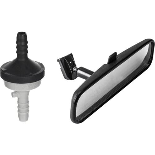 1 Pcs Vacuum Air Pump Check Valve & 1 Pcs Car Interior Rearview Mirror