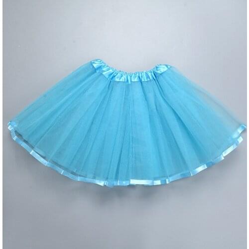 2020 Sweet Girls Tutu Skirts Baby Girls Fluffy Pettiskirts blue Skirt Princess Girl Ball Gown skirt Dance Wear Party Clothes