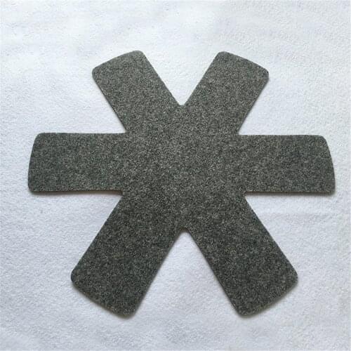 Non-Stick Pot Protectors Coasters Dividers Pad Anti-Slip Pans Separator Protecting Separating Placemat Cookware Tea Coaster Tool