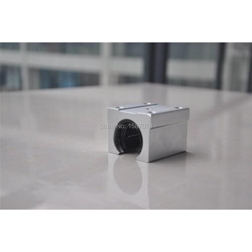 Free shipping 2 pcs SBR13UU SBR13 13mm Linear Ball Bearing Block CNC Router