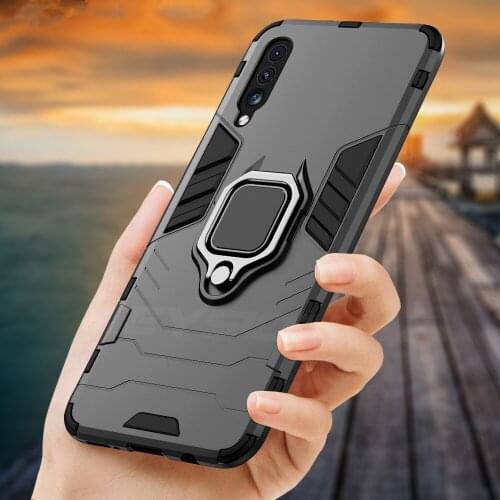 Armor Magnetic Car Ring Case For Huawei Honor 20 Pro 10i 20i Lite P30 P20 8X 9X Shockproof Phone Cover for Y5 Y6 Y7 Y9 2019 Case