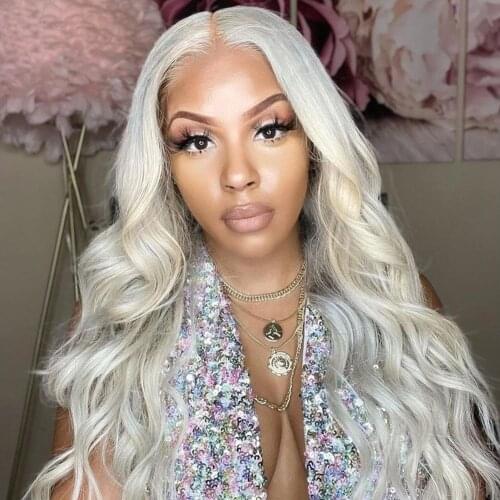 Long Wavy Synthetic Lace Wigs Body Wave Glueless Lace Front Body Wave Wig Heat Resistant Fiber Hair for Women Soft Hair