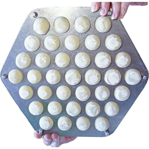 Ravioli pelmeni Maker Dumplings Mold Metal Baking Mold Cutter Kitchen Tool Cookwear 37 Holes 2pcs/lot