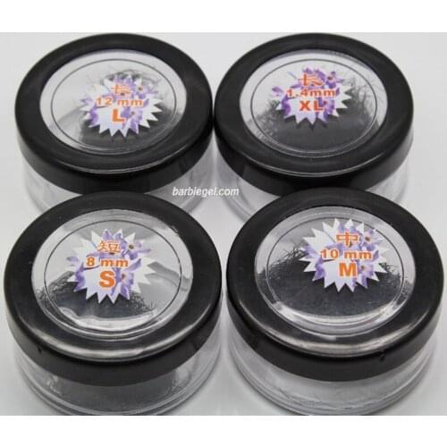 Kimcci 4pcs/lot Loose Individual Eyelash Extension Black False Eyelashes Extension Mink Grafting Eye Lashes Makeup Kit Tool Lash