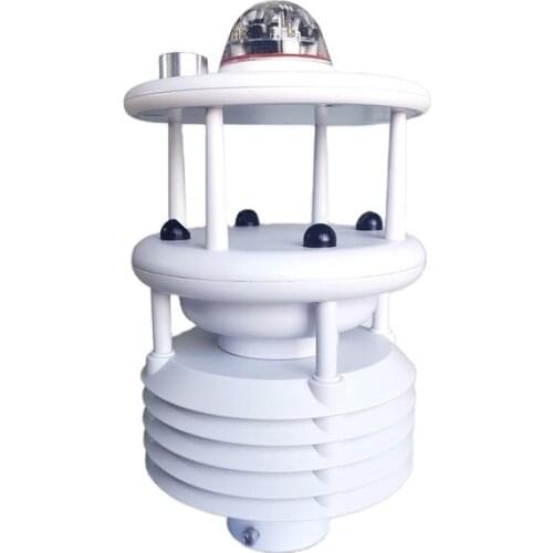China Outdoor Micro Weather Station Sensor For Temperature humidity pressure speed direction rainfall illuminance