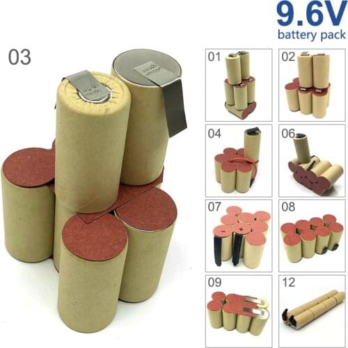 9.6V 3000mAh Ni MH battery pack cd for Dirt Devil GARDENA CraftsMan FESTOOL Fein Porter Cable Bosch Xceed TRITON SENCO Ramset