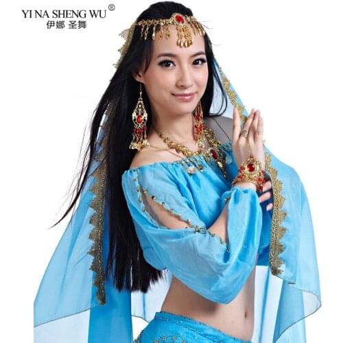 Belly Dance Costume Tops Adult Dancewear Female Strapless Bra India Belly Dancing Accessories Tops dancing Performance Clothes