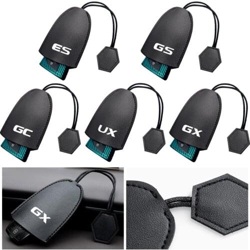 Creative Car Remote Key Cover Case Leather Protector Holder For LEXUS GX CT200h F sport ES LS IS GS LC RC GC RX UX NX Accessorie