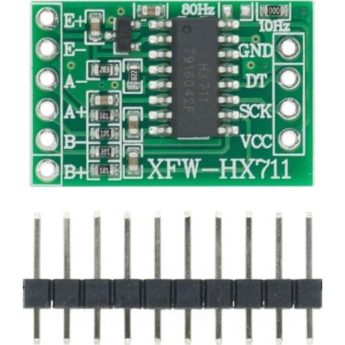 I01 1PCS mini HX711 Weighing Sensor Dual-Channel 24 Bit Precision A/D Module Pressure Sensor Microcontroller