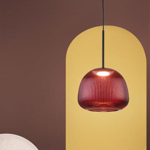 Nordic Modern Pendant Lights Led Glass Hanging Lights For Living Room Decor Bedroom Bedside Light Fixtures Home Decor Chandelier