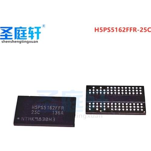 New DDR2 memory particles H5PS5162FFR-25C FBGA84 H5PS5162 video memory particles 32*16