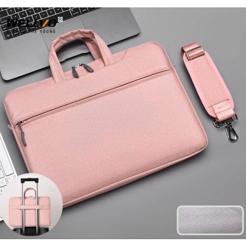 Men Women Briefcases Unisex Business Handbags Oxford Hand Bags Solid Color Laptop Bag Waterproof Shoulder Messenger Bag XA724ZC