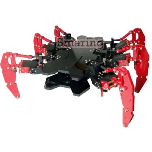 Six Legs Aluminium Alloy Robotic Spider Robot Frame Kit for DIY Robot Accessories