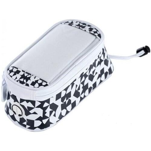 Urparcel Bicycle Cycling Frame Pannier Front Tube Bag Saddle Bag Touchscreen Cell Phone Case Bag Phone Holder 121024JY-E