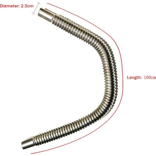 100cm Exhaust Pipe Diameter 2.5cm Gas Vent for Air Diesel Parking Heater For Car Truck Bus Boat Auto accessory