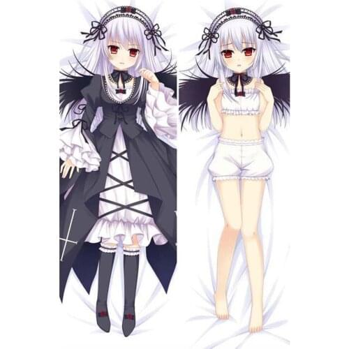 Japan 3D Double-sided Cool Anime Rozen Maiden SuigintouThrow Otaku Dakimakura Gifts Bedding Hugging Body Pillow Case 150x50 CM