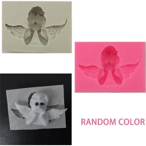 1 x Angel Baby Wing Frame Silicone Mold Fondant Cake Decoration Gumpaste Mould