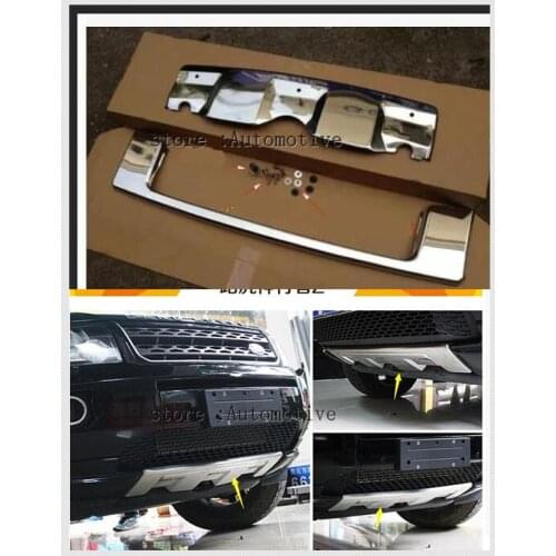2 pcs New front lower bumper protector For Land Rover Freelander 2 2012-2015 Car Styling accessories
