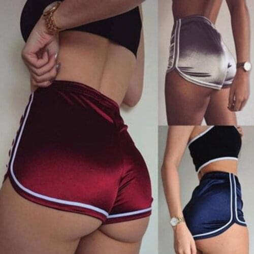 2021 Breathable Thin Outdoor Fitness Sports Quick-drying Short Pants Women Running Casual Loose High Waist Jogger Beach Shorts