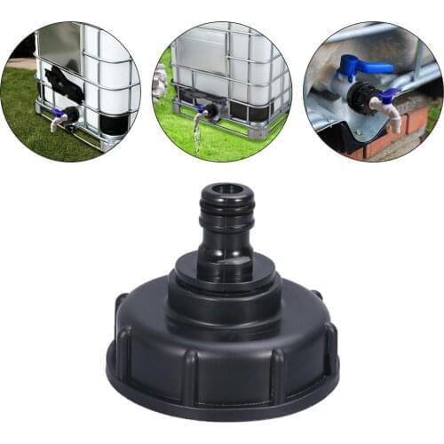 2 Inch Coarse Thread IBC Tank Valve Adapter, Hose Thread Connector,Valve Fitting Parts, Garden Tap Ball Valve, IBC Connector