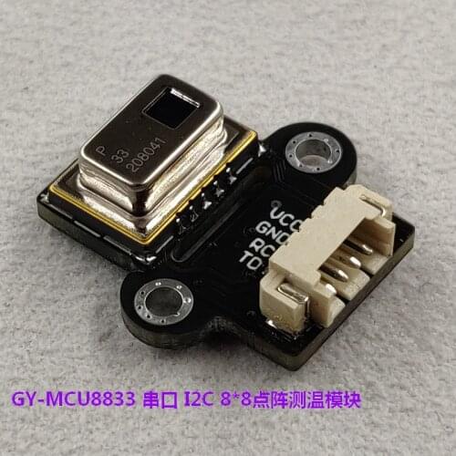 AMG8833 serial port infrared temperature measurement dot matrix sensor 8*8 thermal imager module