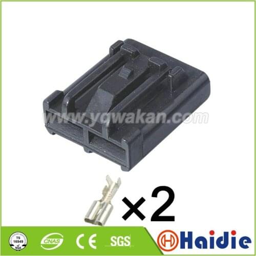 Free shipping 5sets 2pin tyco auto 6.3series electric unsealed wiring harness connectors 346027-1