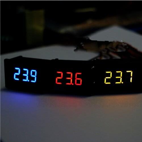 1 Pcs Mini Digital Voltmeter Tester DC 2.4V To 30V 2-Wire Mini LED Display Voltage Meter for Testing Car Motorcycle Battery Car