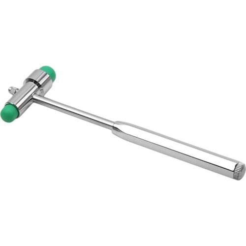 Multifunctional Neurological Buck Hammer Percussor Diagnostic Reflex Dual Head Percussion Hammer Tool Kit