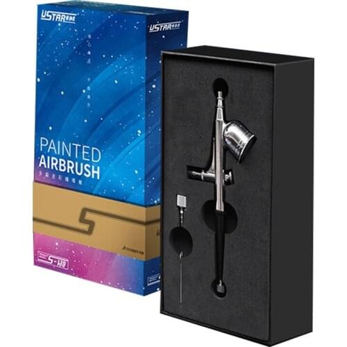 USTAR Gundam Tool Set Gundam Production Tweezers Cutting Board Military Assembly Full Set of Air Brush S130 painted airbrush